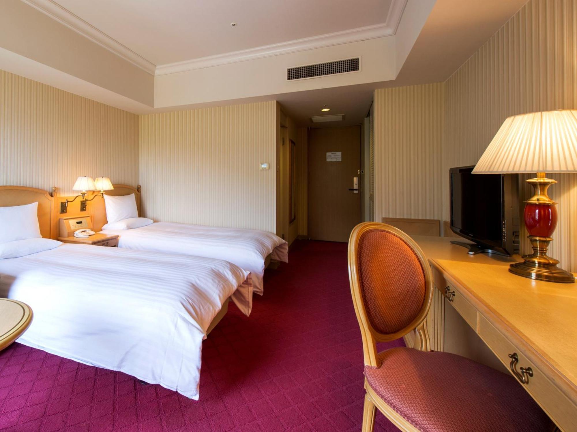 Hotel Okura JR Huis Ten Bosch Sasebo Eksteriør billede A room at the hotel