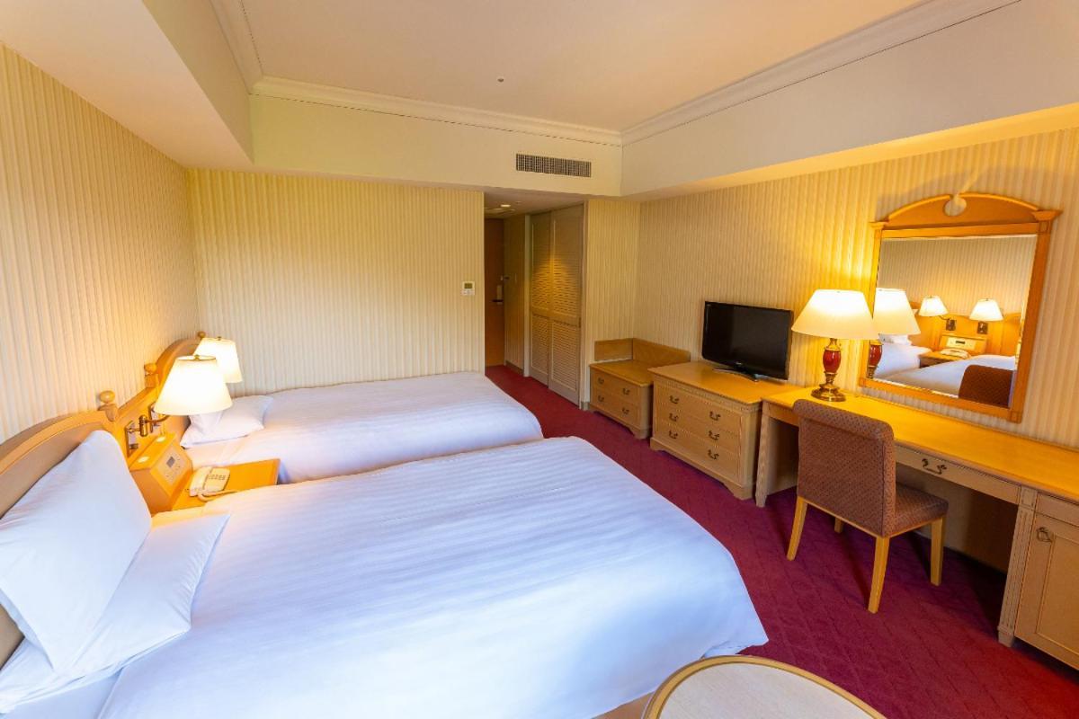 Hotel Okura JR Huis Ten Bosch Sasebo Eksteriør billede A room at the hotel